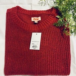 Rib crew new sweater